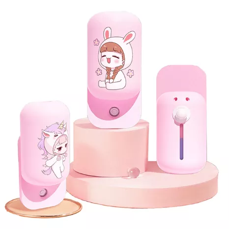 EMIE FACIAL SPRAYER Moisturizing serum diffuser เครื่องพ่นเซรั่มบำรุงผิว อนุภาคน้ำนาโน (ลาย Huahua Meow Rabbit)