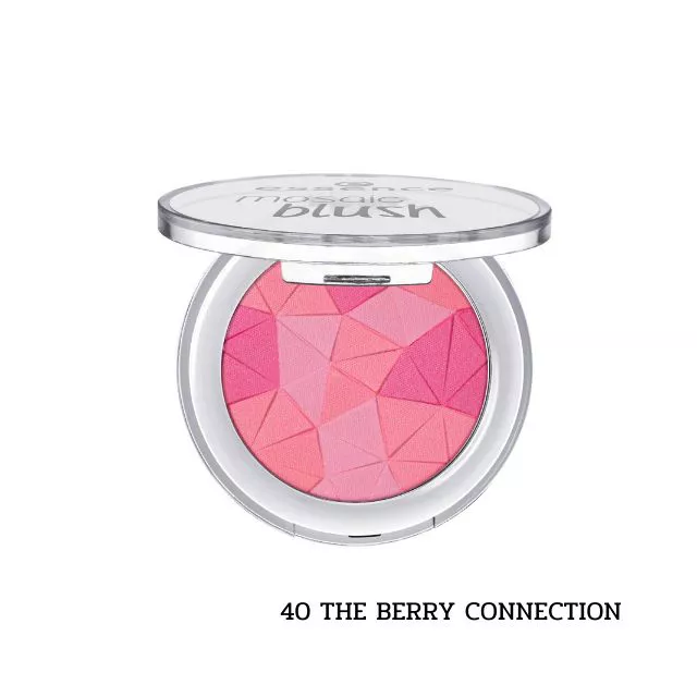 ESSENCE Mosaic Blush 4.5g. เอสเซนส์ โมเสค บลัช บลัชออนลายโมเสกสุดเก๋ 3 เฉดสี ไว้ในตลับเดียว