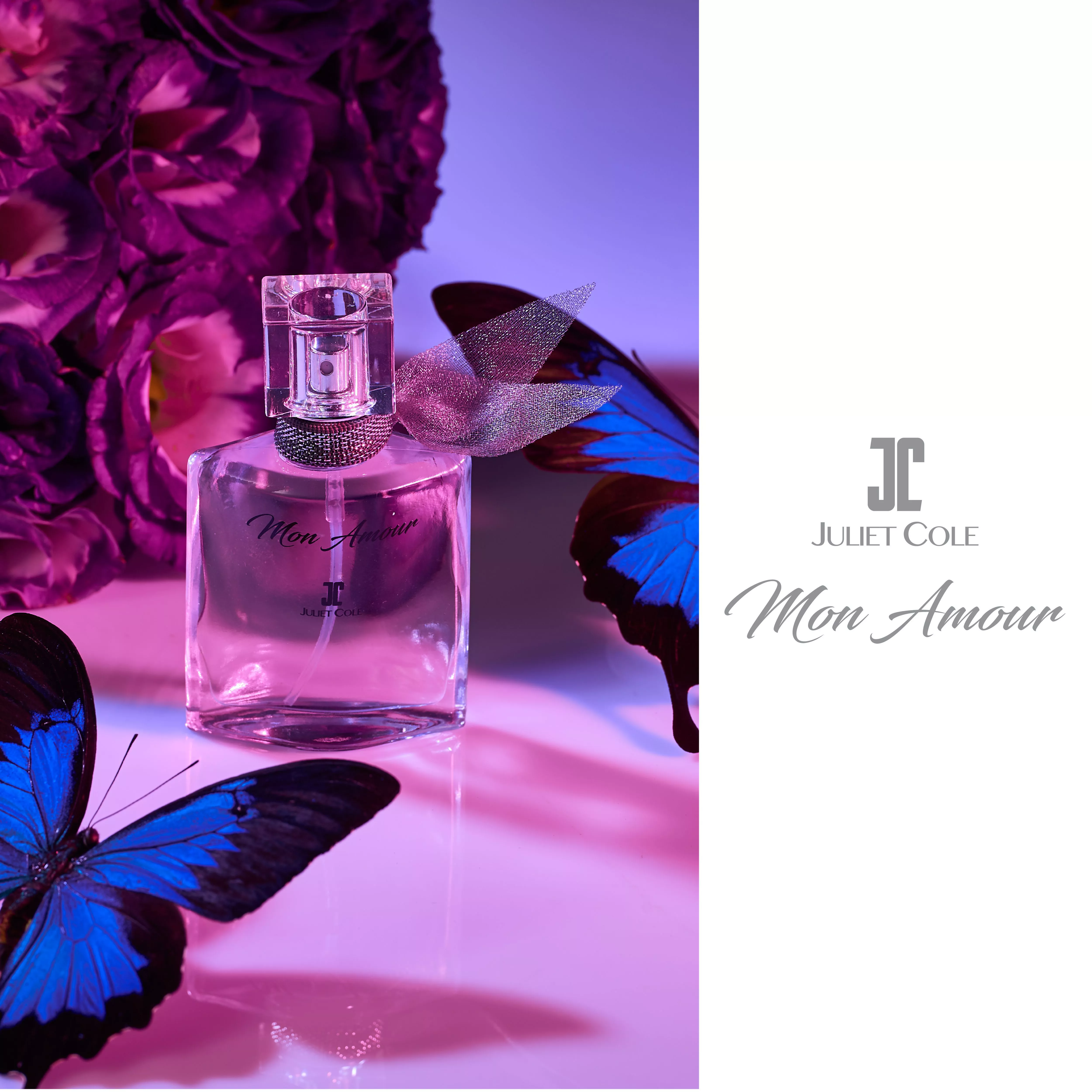 JULIET COLE Mon Amour 30ml. จูเลียต โคล มอง อมอร์ น้ำหอมจากฝรั่งเศส เพิ่มความหอมสุดเย้ายวน เซ็กซี่ ชวนหลงใหล 