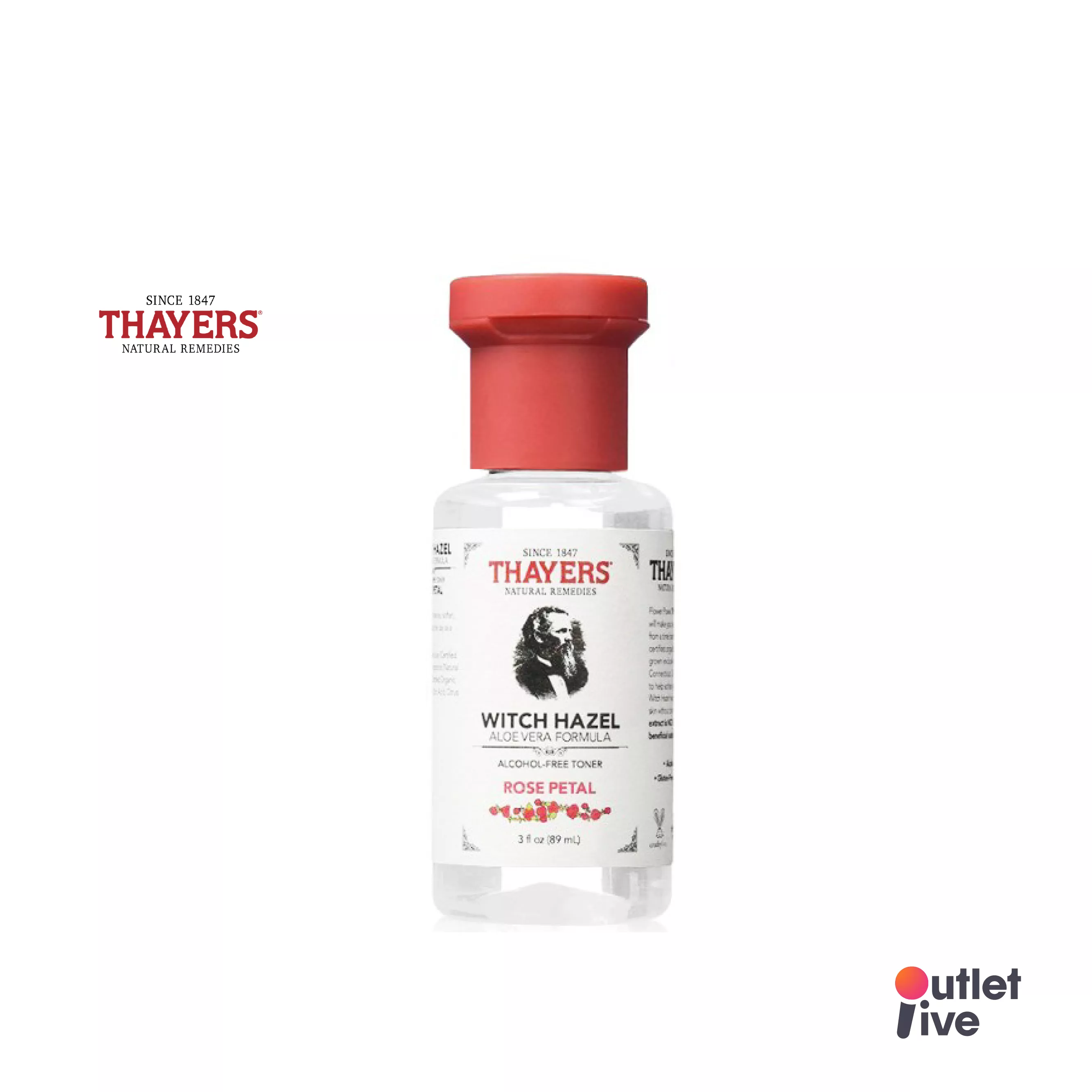 [ฟรีค่าส่ง] 🚒 THAYERS Rose Petal Witch Hazel Tone 89ml. โทนเนอร์ปรับสภาพผิว สูตรอัดแน่นด้วยวิตามินซี กระตุ้นผิวผลิตคอลลาเจน