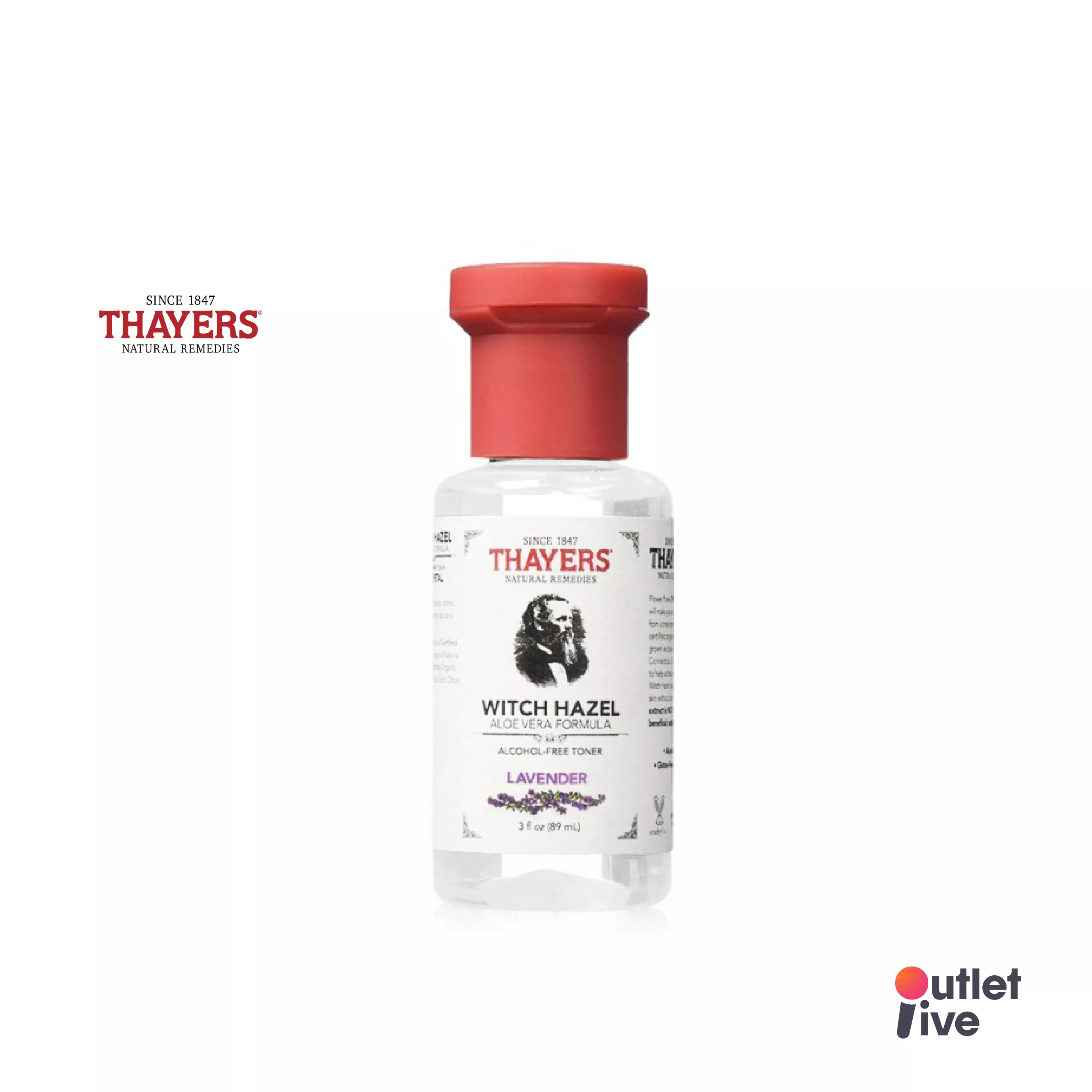 [ฟรีค่าส่ง] 🚒 THAYERS Lavender Witch Hazel Toner 89ml. โทนเนอร์ปรับสภาพผิว สูตรกระชับรูขุมขน เพิ่มความชุ่มชื่น ลดการเกิดสิว